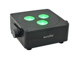 EUROLITE AKKU IP Flat Light 3 sw - Lightronic Showequipment