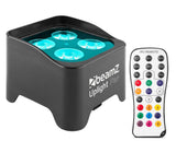 BeamZ BBP90 Uplighting Akku PAR Scheinwerfer 4x4W RGB+UV