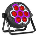 BeamZ BT420 LED PAR  mit 7x 10 Watt RGBW LED's, 60 RGB SMDs & IR-Fernbedienung - Lightronic Showequipment