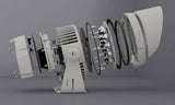 VPAR-120DW Architektur-Projektor IP66 12x15W weiß