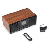 Audizio Palmi All-in-One Music System CD/DAB+ Batt Wood