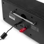 Foza WIFI Internet Stereo Radio – DAB+ & Internet, Schwarz