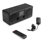 Foza WIFI Internet Stereo Radio – DAB+ & Internet, Schwarz