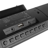Audizio Nimes Stereo Anlage mit Bluetooth, CD speler, mp3 Player und Radio - 50Watt - Schwarz