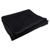 Schallabsorbierender Bühnenvorhang 500 g/m² | Schwarz - 300 x 300 cm (B x H) - ungefaltet