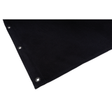 Schallabsorbierender Bühnenvorhang 500 g/m² | Schwarz - 300 x 300 cm (B x H) - ungefaltet