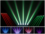 Beamz Galaxy5 Moving Head Bar – 5 × 40 W RGBW LEDs mit Pixelring