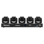 Beamz Galaxy5 Moving Head Bar – 5 × 40 W RGBW LEDs mit Pixelring