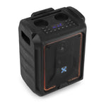 VONYX SPLASH300 Portables, wetterfestes Akku Sound System mit Bluetooth 5.0 TWS, UKW-Radio & USB MP3-Player - Lightronic Showequipment