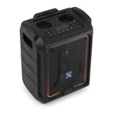 VONYX SPLASH300 Portables, wetterfestes Akku Sound System mit Bluetooth 5.0 TWS, UKW-Radio & USB MP3-Player - Lightronic Showequipment