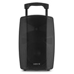 VONYX "VSP200" Akku Multifunktions Sound Box, Bluetooth 5.0 USB/SD MP3 Player, IRC, 2x UHF Mikrofon & FM-Radio - Lightronic Showequipment