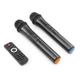 VONYX "Verve38" 12" Akku PA Lautsprecher mit USB, SD MP3 Player, Bluetooth 5.0, 2 UHF Funkmikrofonen & Fernbedienung