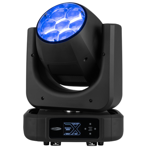 Showtec Xpression 2000W – 7 x 40W RGBW LED Wash/Beam Moving Head