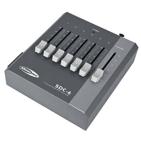 Showtec SDC-6, 6 Kanal-Mischpult - Lightronic Showequipment