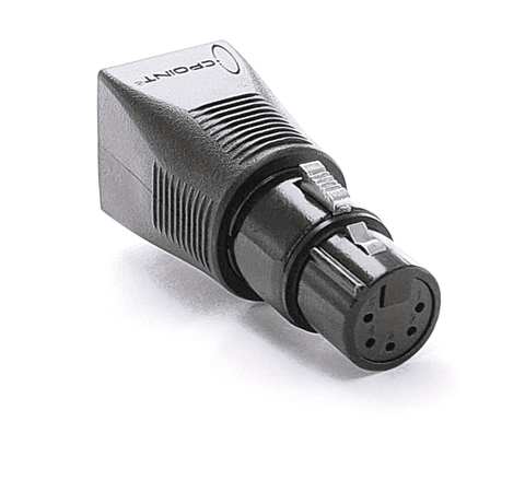XLR RJ45 DMX512-Adapter XLRJ45® 5 Pol. weiblich - Lightronic Showequipment