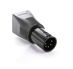 XLR RJ45 DMX512-Adapter XLRJ45® 5 Pol. männlich - Lightronic Showequipment