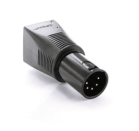 XLR RJ45 DMX512-Adapter XLRJ45® 5 Pol. männlich - Lightronic Showequipment