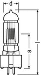 64745 CP/70 1000W 230V GX9,5 - Lightronic Showequipment