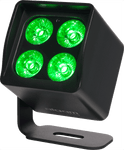 SET: 8 x ALGAM LIGHTING - EVENTPAR44-QUAD-IP | WDMX IP LED-PAR-Scheinwerfer (4 X 4W; RGB+WW; IP65) mit Akku - Lightronic Showequipment