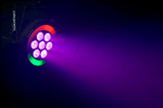 ALGAM LIGHTING - PARWASH76-RING | LED-PAR-Wash (7 x 6W RGBW) mit RGB-LED-Ring - Lightronic Showequipment