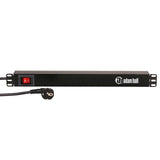 Adam Hall 19" 1HE Steckdosenleiste 8 - fach, französische Norm - Lightronic Showequipment