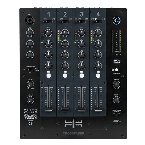 DAP CORE Club 4-Kanal DJ-Mischpult - Lightronic Showequipment