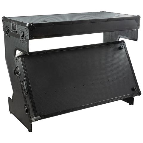 Showgear Tragbarer Tisch im Z-Stil | Mehrzweck - Hybrides Flightcase - Schwarz