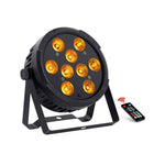 Involight SlimPAR9HEX | LED Scheinwerfer mit 9x 12W 6in1 RGBWA/UV LEDs, 45°, DMX, IR, 6200 Lux @ 1m