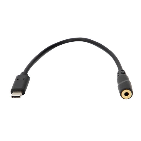 USBC DAC-mJsF | Digital-zu-Analog-Konverter (DAC) USB-C auf 3,5mm Miniklinkebuchse - Länge 15cm