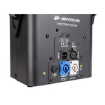 VECTOR SCAN 100W LED Scanner mit DMX, rotierenden Gobos, Prisma und Farbrad