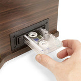 Fenton Memphis Retro Plattenspieler – Bluetooth, DAB & UKW, CD, Kassette und MP3-Player - Lightronic Showequipment
