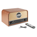 Audizio Salerno Stereo-DAB-Radio mit CD-Player, Bluetooth und MP3-Player