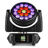 BeamZ Fuze1910 Wash Moving Head, 19x 10 Watt RGBW, Ringsteuerung