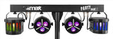 MAX Partybar 12 LED Lichtanlage inkl. Stativ und IR-Fernbedienung - Lightronic Showequipment
