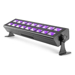 BeamZ BUV293 UV Bar 18x 3W LED Schwarzlichtleiste - Lightronic Showequipment