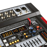Power Dynamics PDM-T604 Mischpult mit DSP/MP3 - Lightronic Showequipment