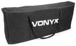 VONYX DB3 PRO DJ Tisch mit Transporttasche inkl. Stretchcover