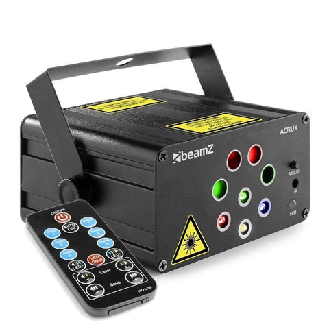 Beamz Acrux Quatro R/G Lounge Laser mit RGBW LED