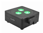 EUROLITE AKKU IP Flat Light 3 sw - Lightronic Showequipment