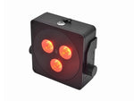 EUROLITE AKKU IP Flat Light 3 sw - Lightronic Showequipment