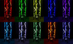 SET: 6 x BeamZ BBP90 Uplighting Akku PAR Scheinwerfer 4x4W RGB+UV - Lightronic Showequipment