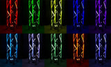 SET: 6 x BeamZ BBP90 Uplighting Akku PAR Scheinwerfer 4x4W RGB+UV - Lightronic Showequipment