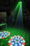 BeamZ "Terminator IV" Hybrid LED DMX Flower Strobe Laser Lichteffekt - Lightronic Showequipment