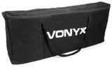 VONYX DB4 DJ Tisch mit Transporttasche inkl. Stretchcover - Lightronic Showequipment