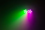 BeamZ "DJ Bank 124 RGBW" LED 2-fach Spot Lichtorgel mit DMX & IR-Fernbedienung