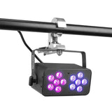 BeamZ "DJ Bank 124 RGBW" LED 2-fach Spot Lichtorgel mit DMX & IR-Fernbedienung