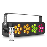 BeamZ "DJ Bank 244 RGBW" LED 4-fach Spot Lichtorgel mit DMX & IR-Fernbedienung