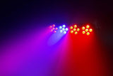 BeamZ "DJ Bank 244 RGBW" LED 4-fach Spot Lichtorgel mit DMX & IR-Fernbedienung