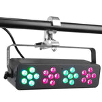 BeamZ "DJ Bank 244 RGBW" LED 4-fach Spot Lichtorgel mit DMX & IR-Fernbedienung