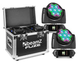 BeamZ FUZE712 Moving Head Wash Set 2x im Flightcase